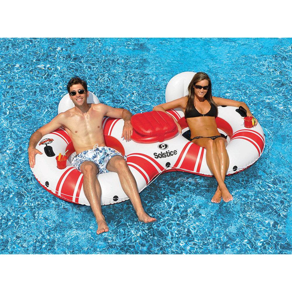 Super Chill 2-Person River Tube with Cooler