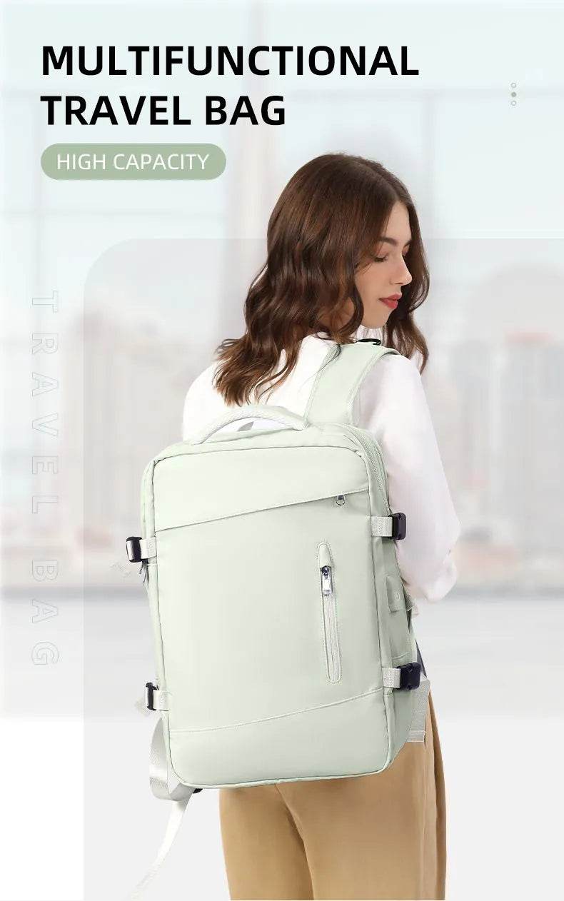 Extendable Travel Backpack With USB