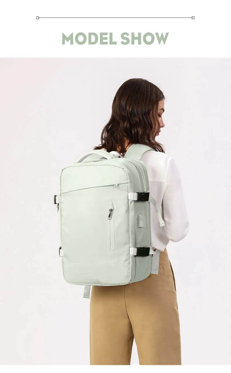 Extendable Travel Backpack With USB