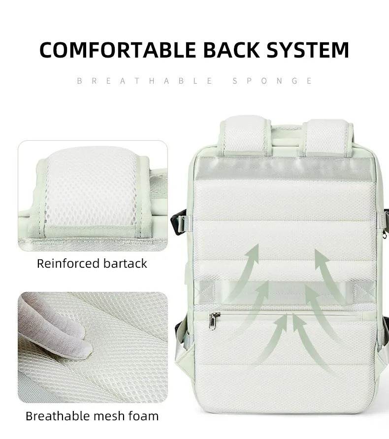 Extendable Travel Backpack With USB