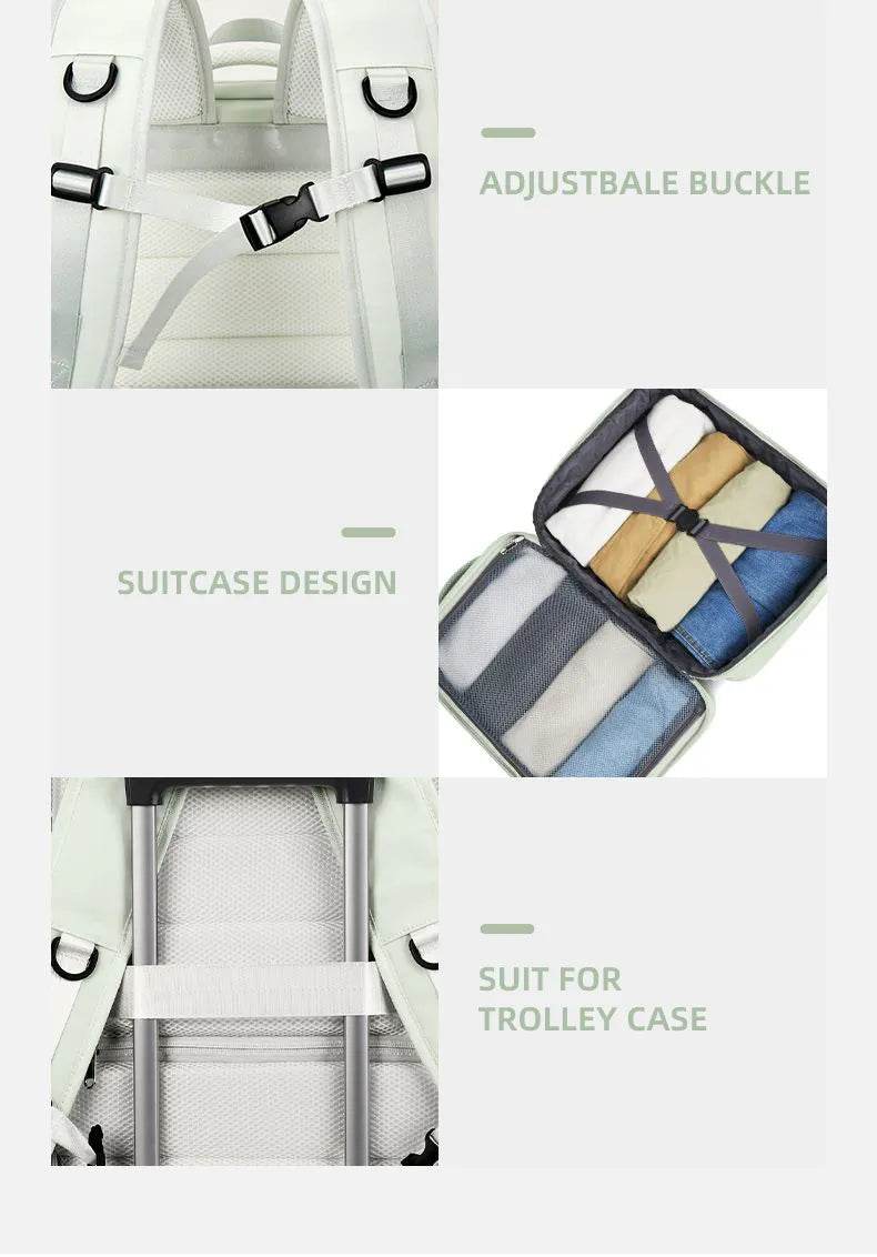 Extendable Travel Backpack With USB