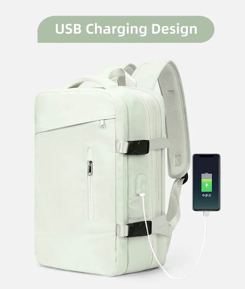 Extendable Travel Backpack With USB