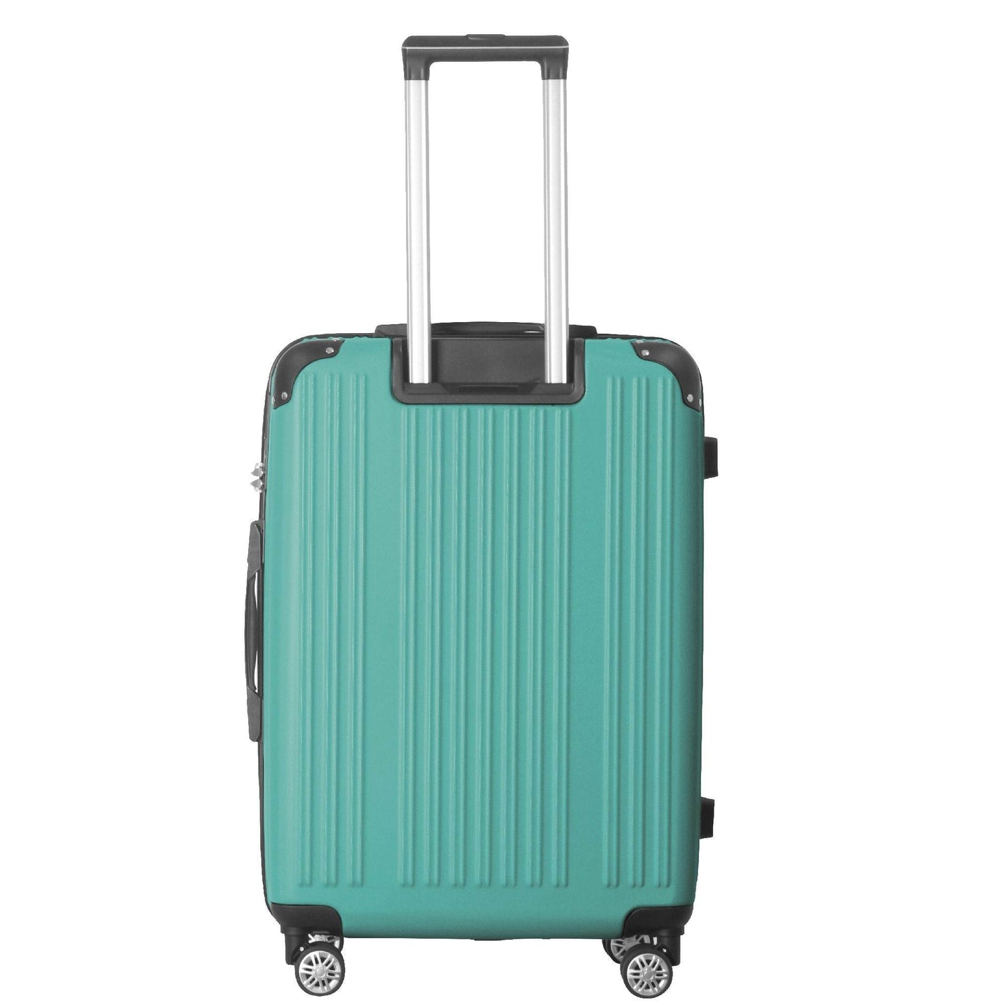 3-Piece Hardside Spinner Luggage Set with TSA Lock & Nested Storage – 20", 24", 28"