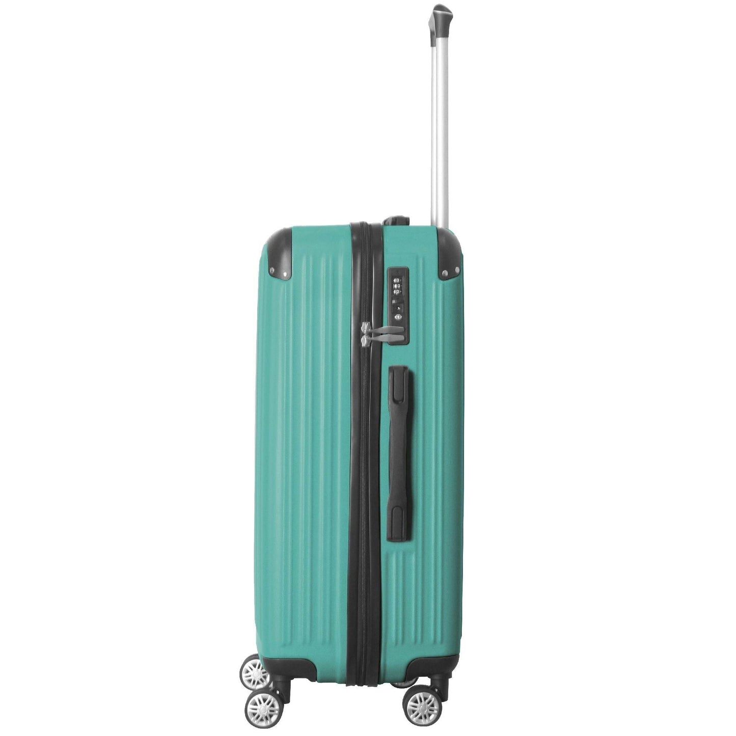 3-Piece Hardside Spinner Luggage Set with TSA Lock & Nested Storage – 20", 24", 28"
