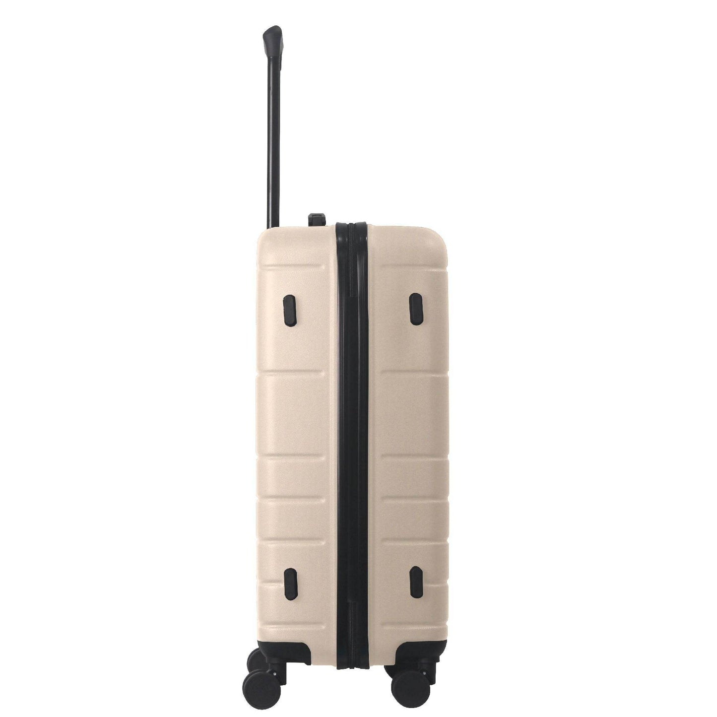 3-Piece Textured ABS Spinner Luggage Set with TSA Lock – Durable Hardshell Travel Set