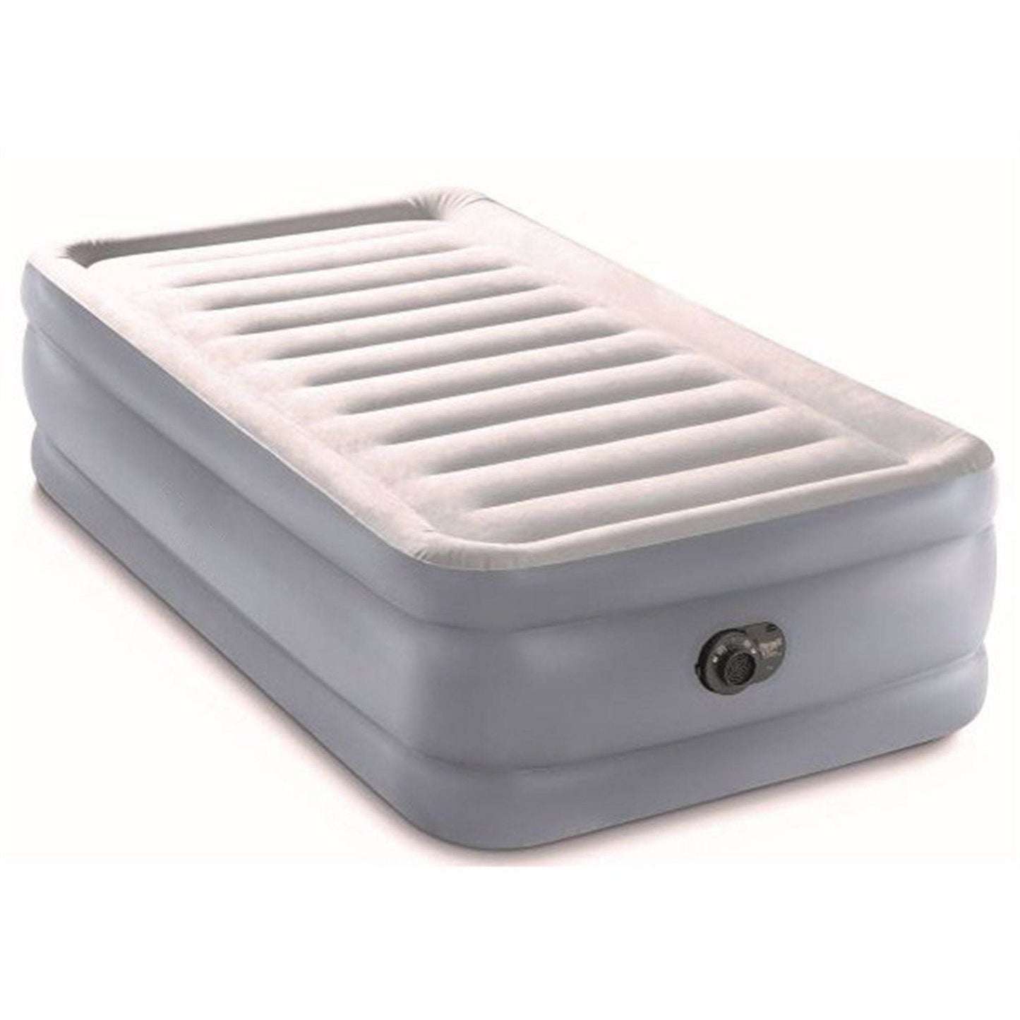20" Dura-Beam Deluxe Raised Air Mattress with Built-in Pump