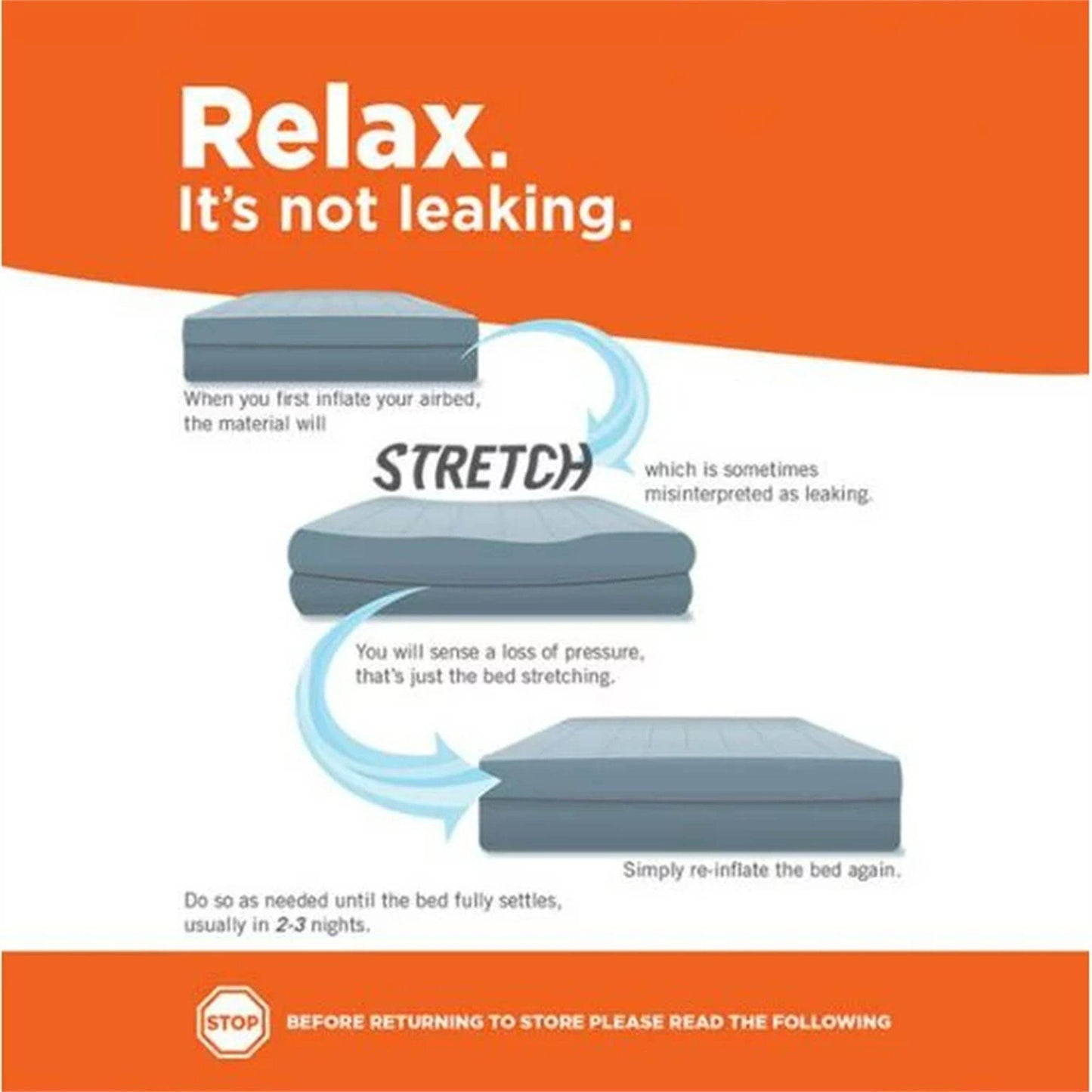 20" Dura-Beam Deluxe Raised Air Mattress with Built-in Pump