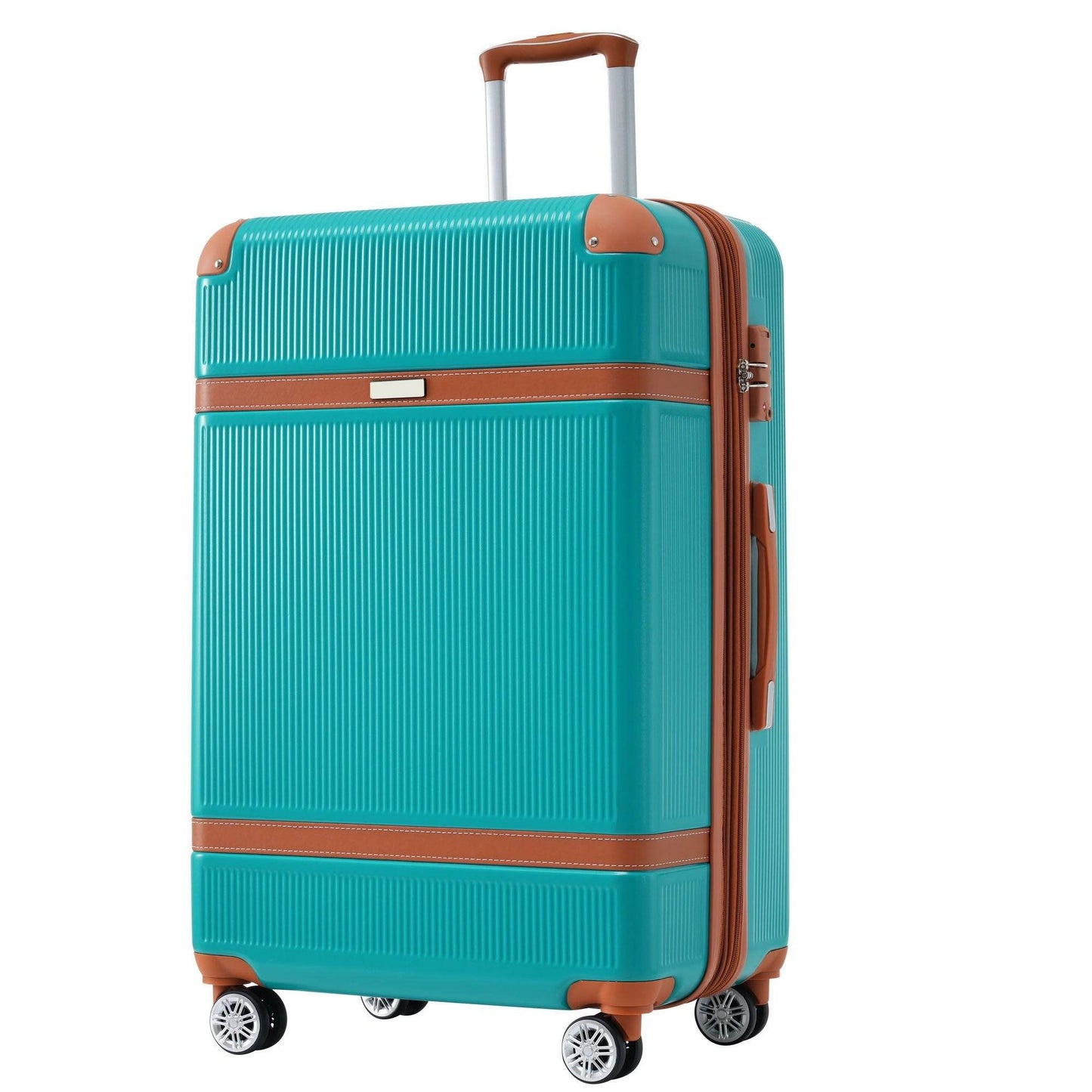 3-Piece Lightweight ABS Luggage Set with TSA Lock & Expandable Storage – 20", 24", 28"