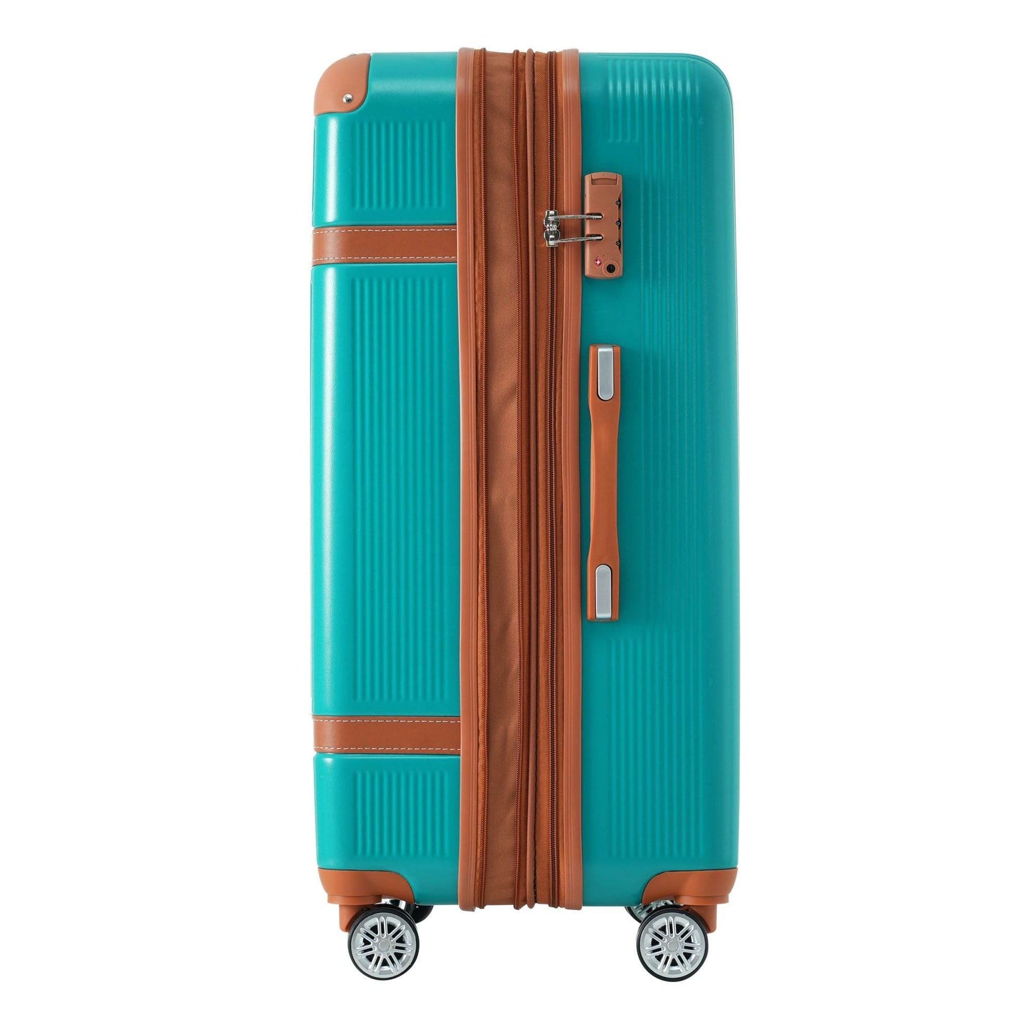 3-Piece Lightweight ABS Luggage Set with TSA Lock & Expandable Storage – 20", 24", 28"