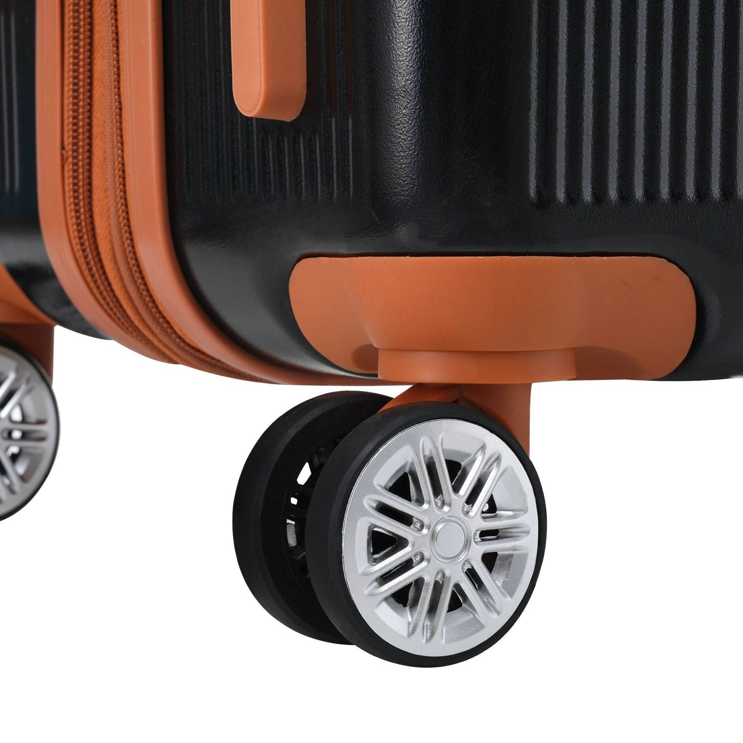3-Piece Lightweight ABS Hardside Luggage Set with Spinner Wheels & TSA Lock – Expandable 20", 24", 28"