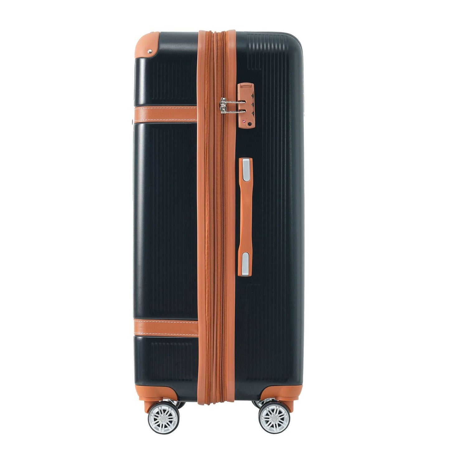 3-Piece Lightweight ABS Hardside Luggage Set with Spinner Wheels & TSA Lock – Expandable 20", 24", 28"