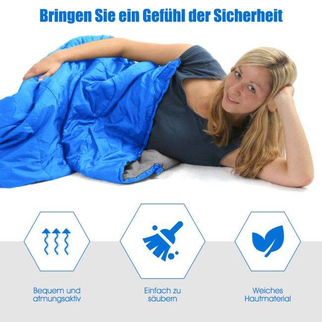 2-Person Sleeping Bag with Pillows