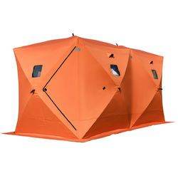 Waterproof Pop-up 8-person Ice Shelter Fishing Tent Default Title