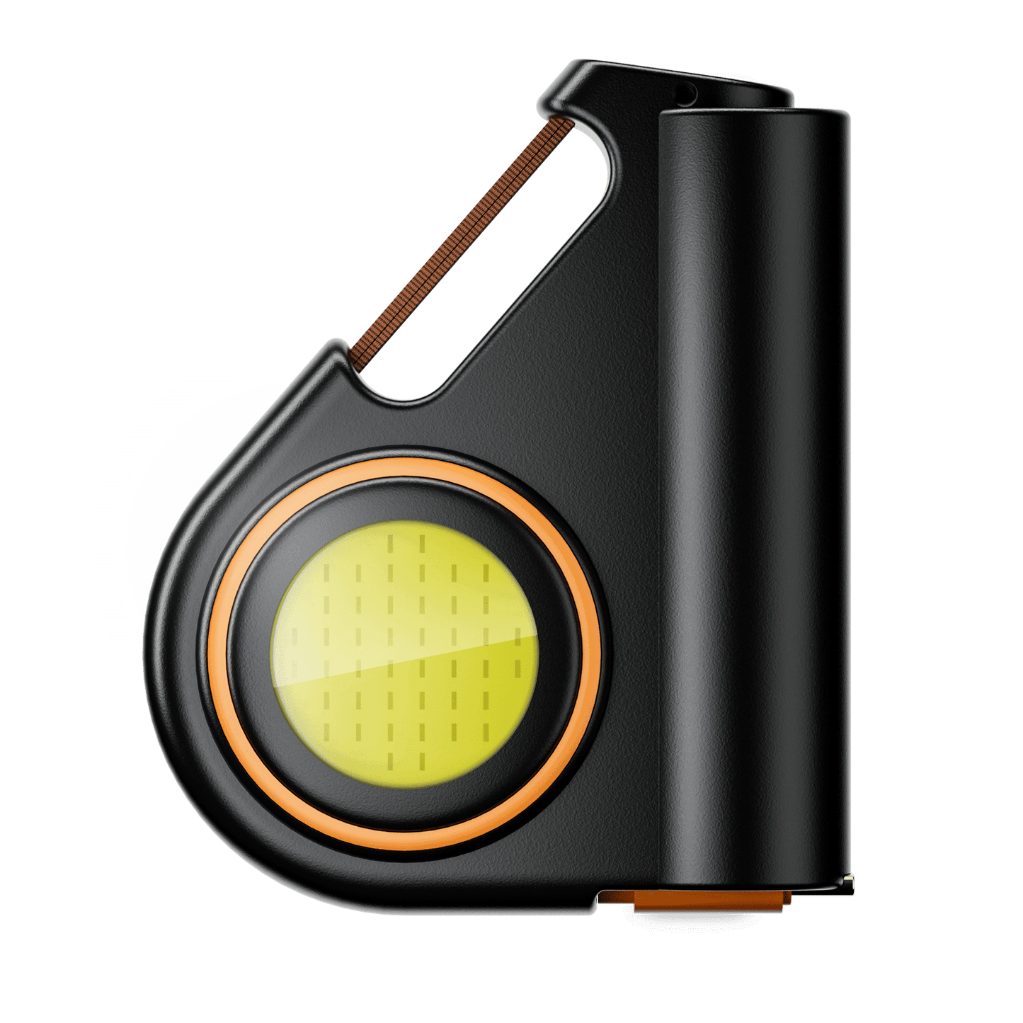 5000mAh Outdoor Power Bank with Built-In Retractable Cable, Flashlight, and Hiking Hook