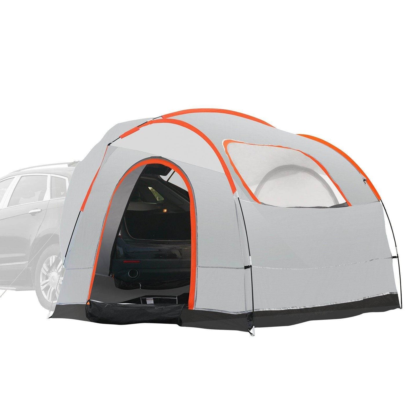 8'-8' SUV Tent Attachment for Camping with Rain Layer and Carry Bag