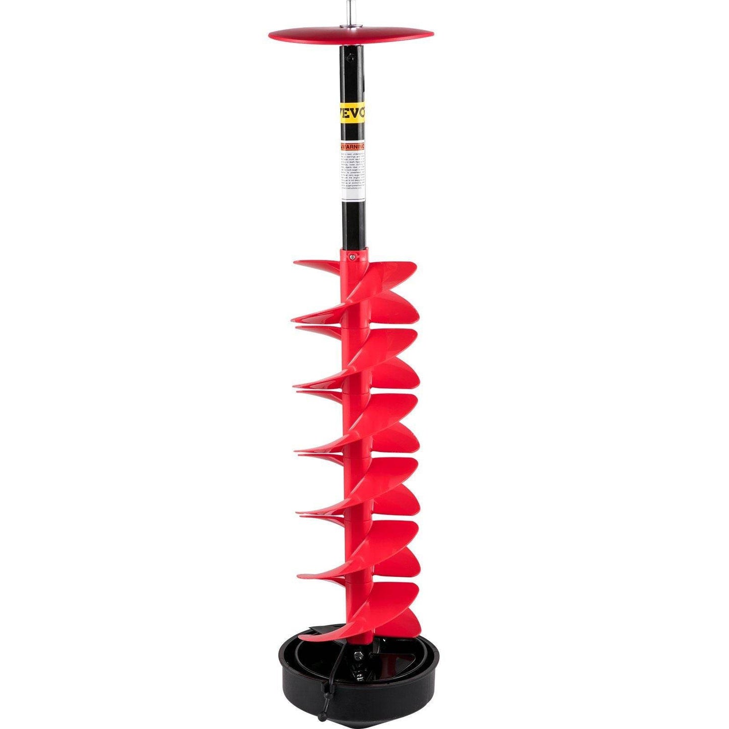 8'' Nylon Ice Auger Drill w/ 14'' Adjustable Extension Rod