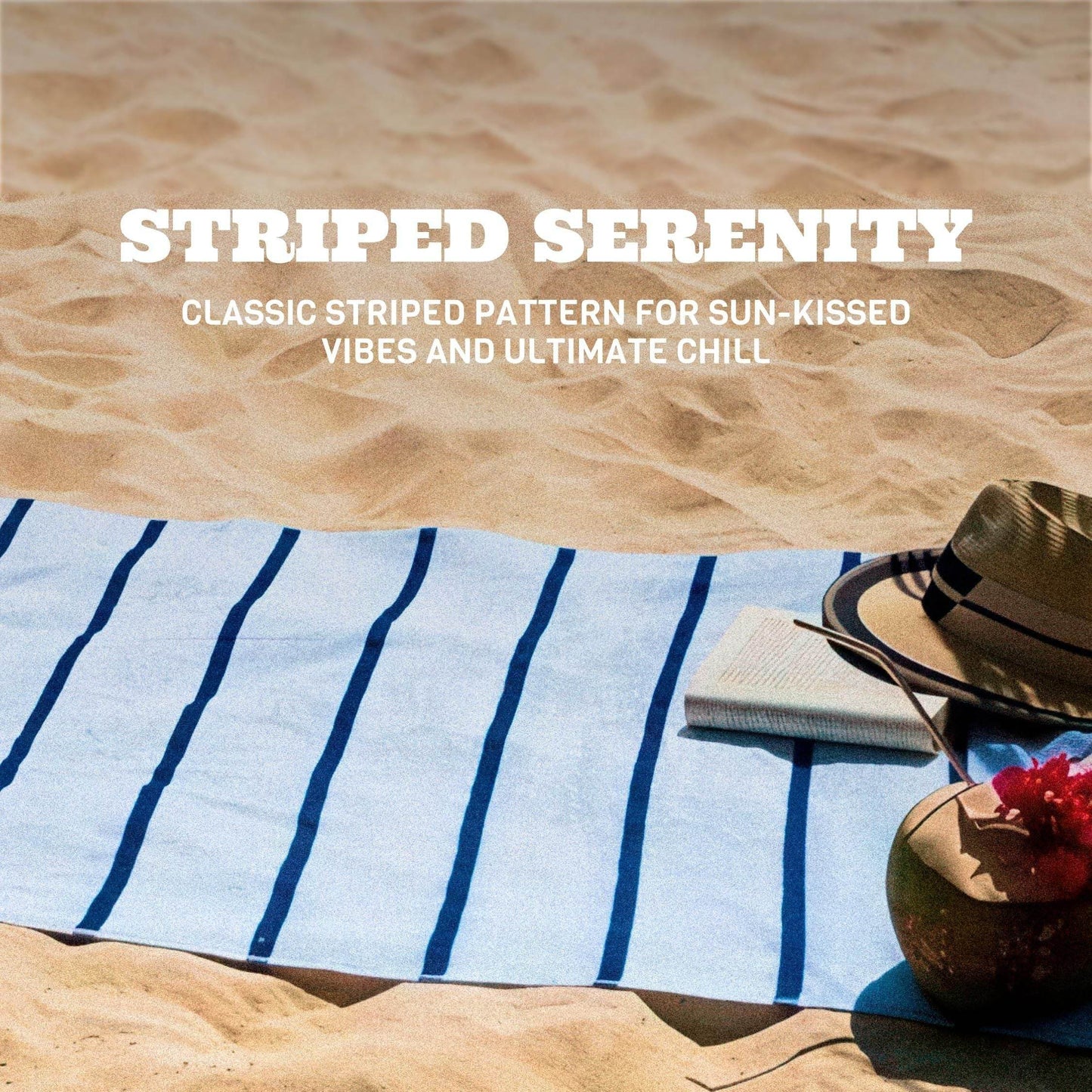 Oversized Luxury Beach Towels - 3 Piece Set