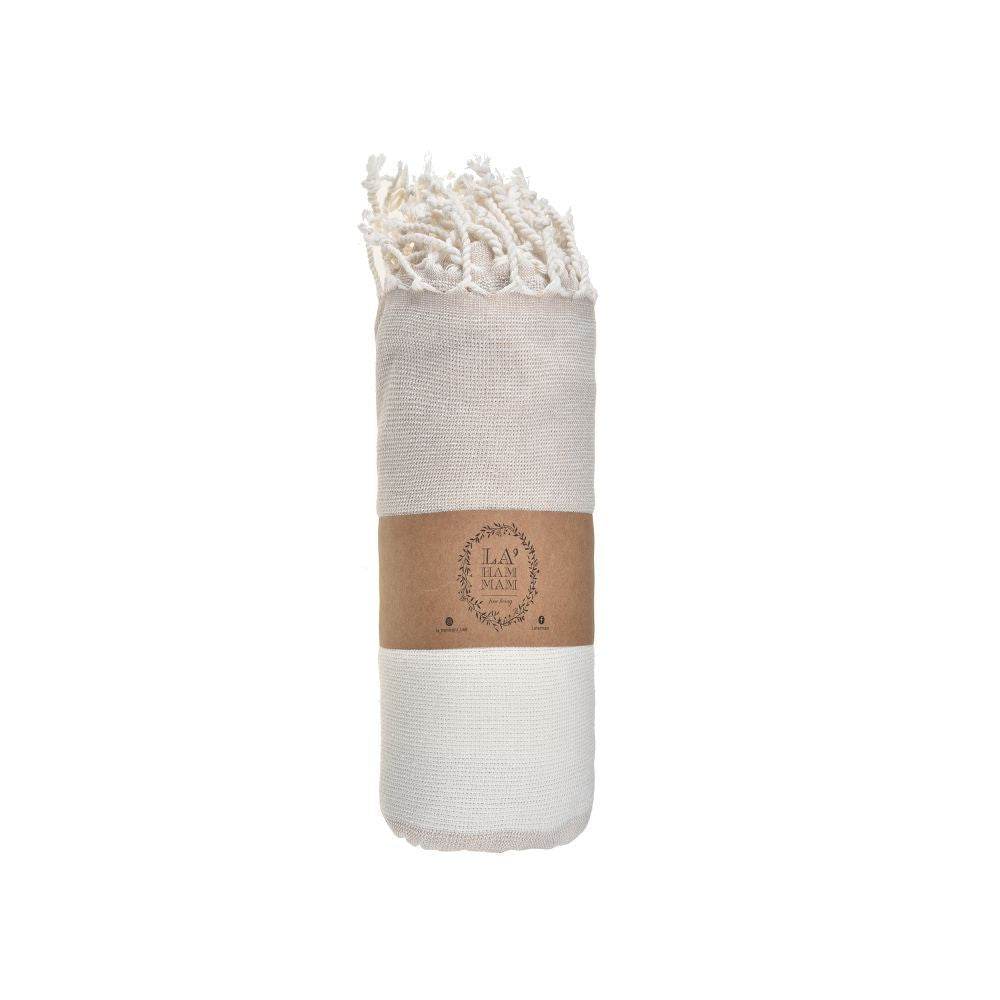 Violet Beach Towel 38'' x 70'' beige