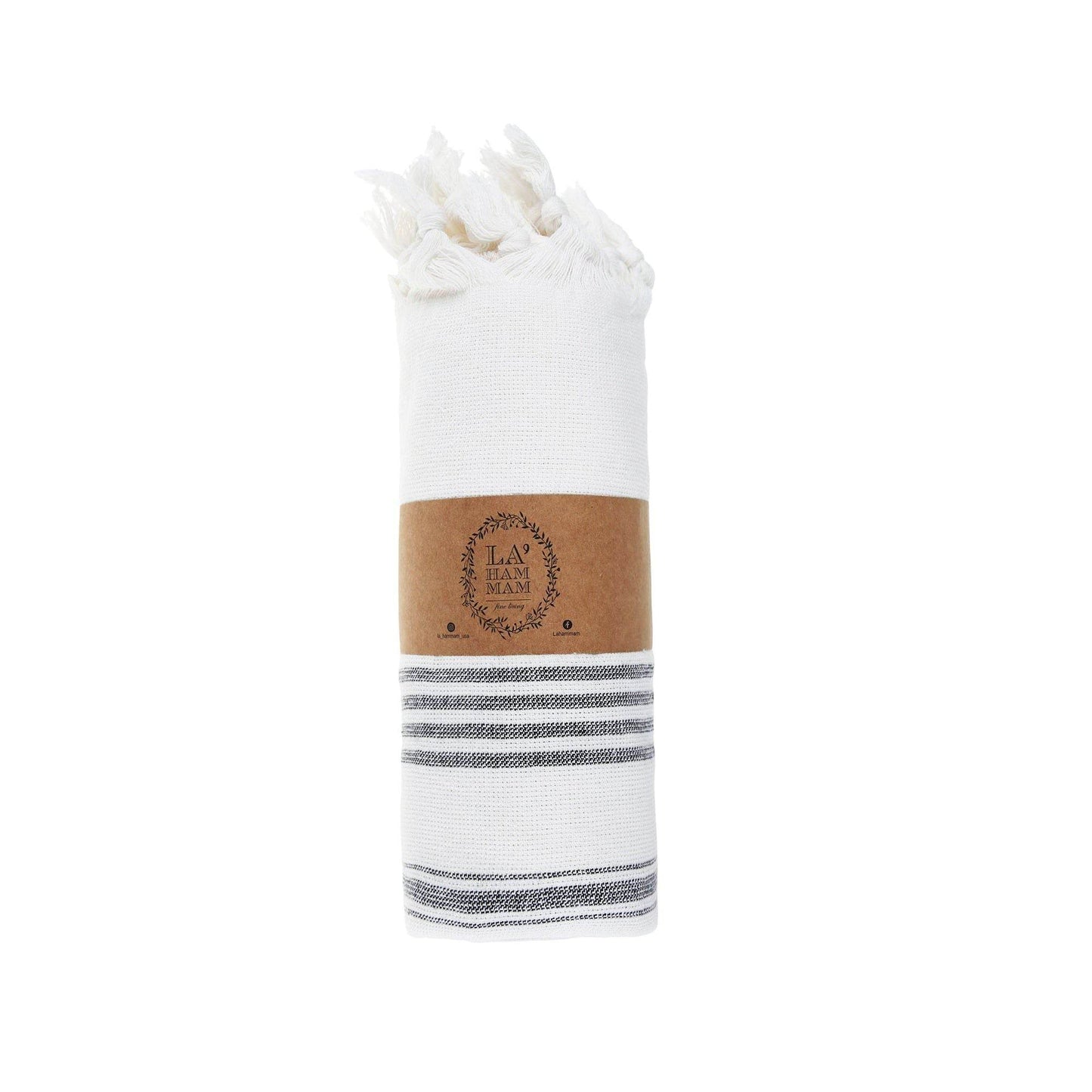 Asena Beach Towel 38'' x 70'' Natural
