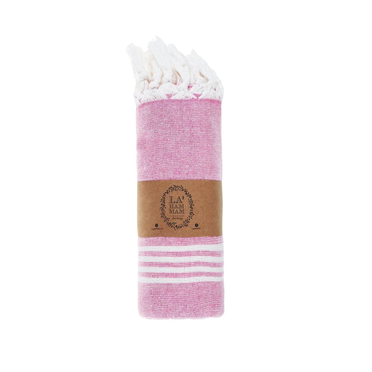 Asena Beach Towel 38'' x 70'' Pink