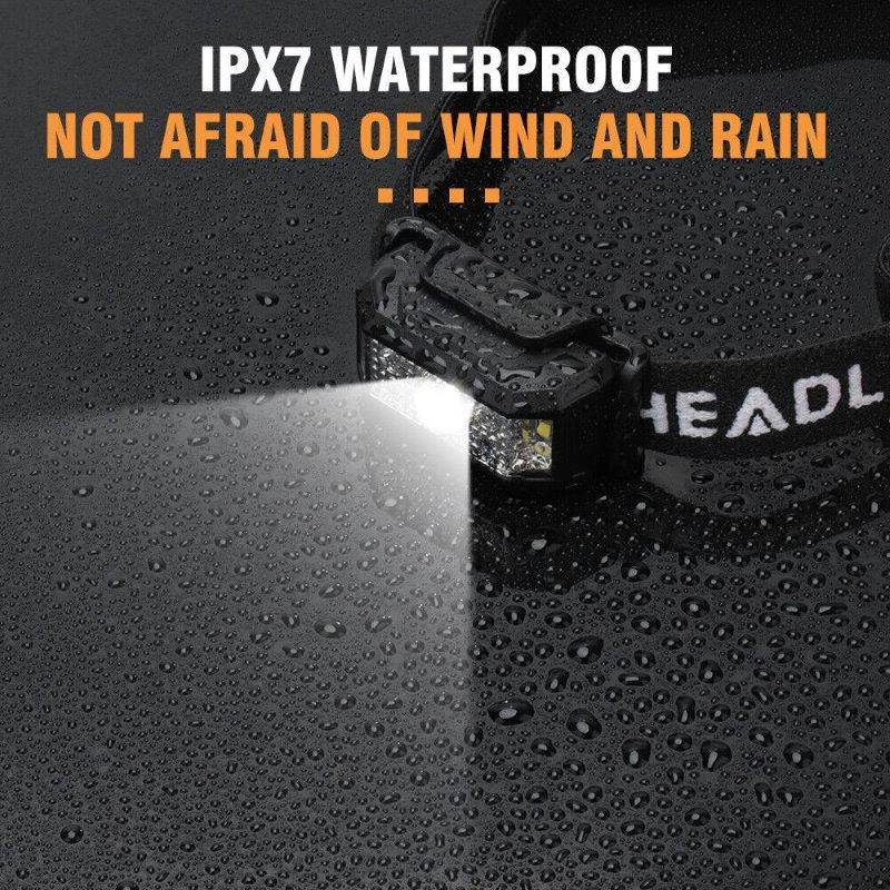 Rechargeable LED Headlamp for Camping, Cycling, Hiking and Hunting