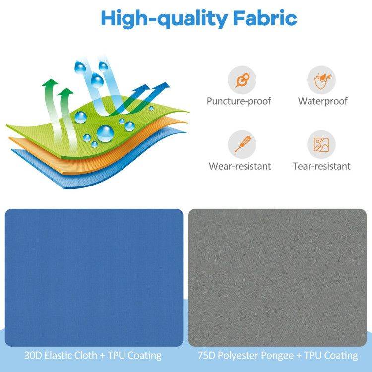 Self-Inflating Camping Sleeping Mattress with Carry Bag