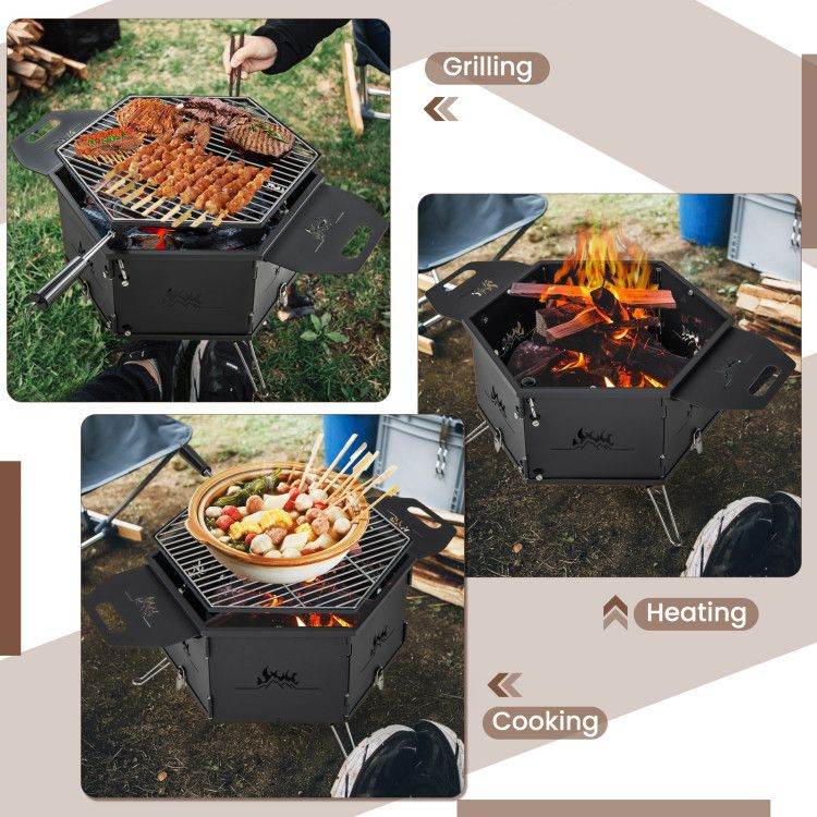 Portable Charcoal Grill Stove