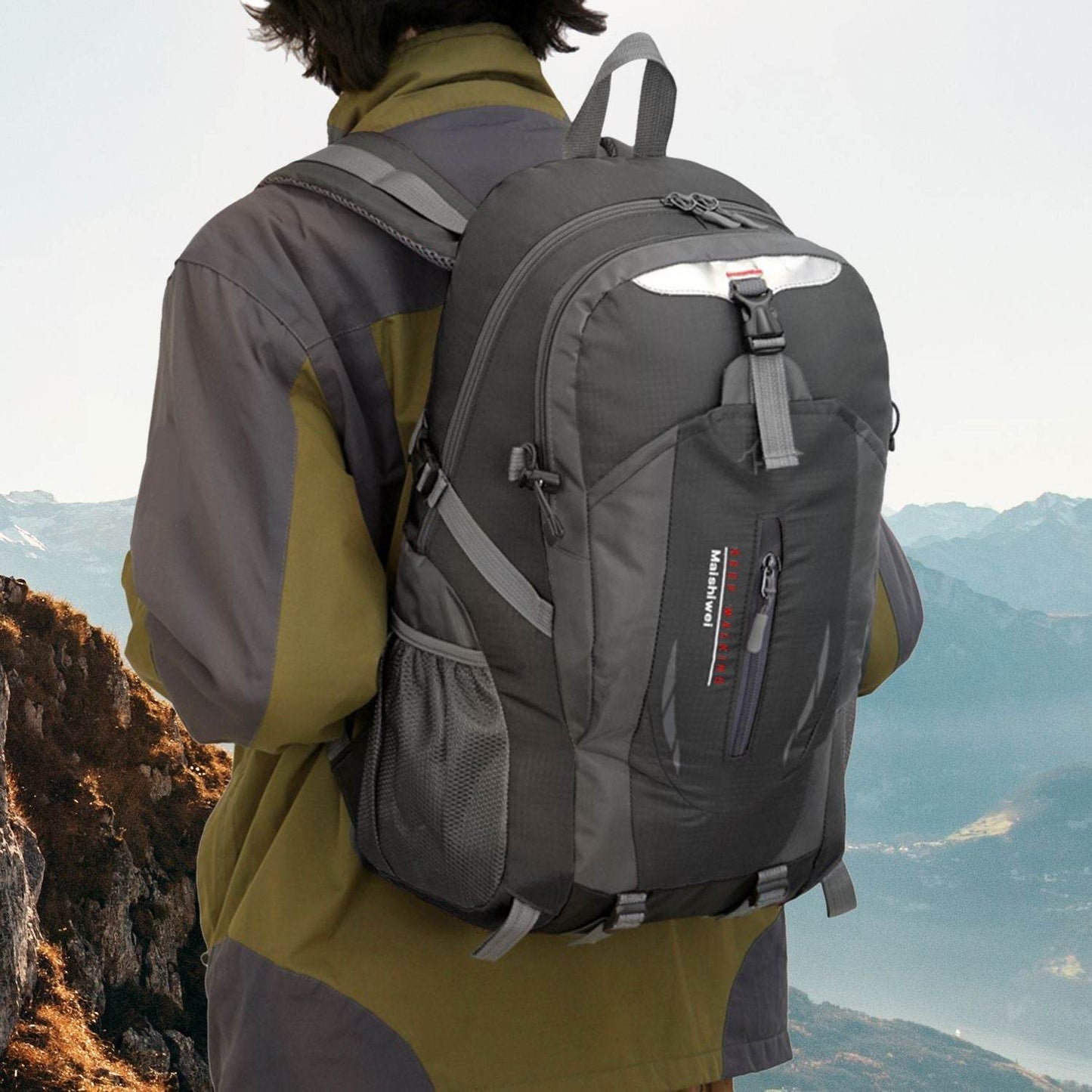 36L Waterproof Travel Hiking Backpack