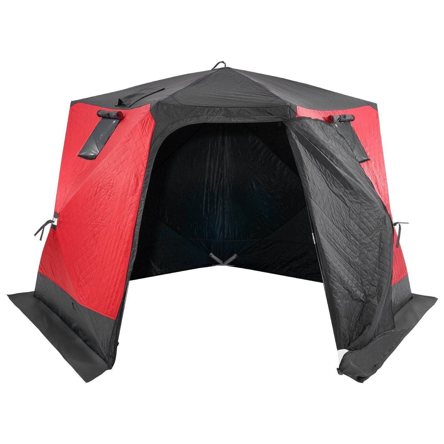6-8 Person Portable Pop-Up Ice Fishing Shanty Tent
