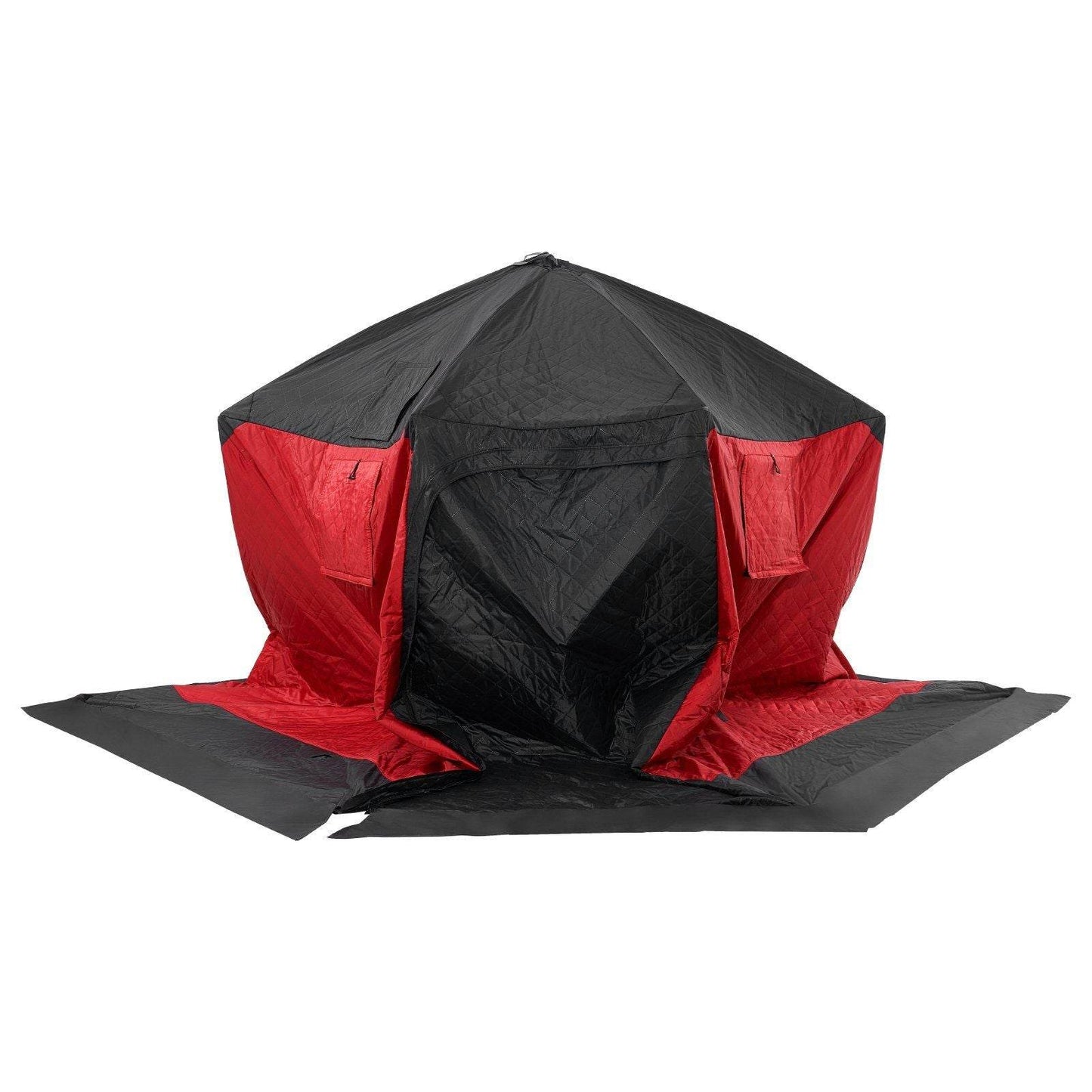 6-8 Person Portable Pop-Up Ice Fishing Shanty Tent