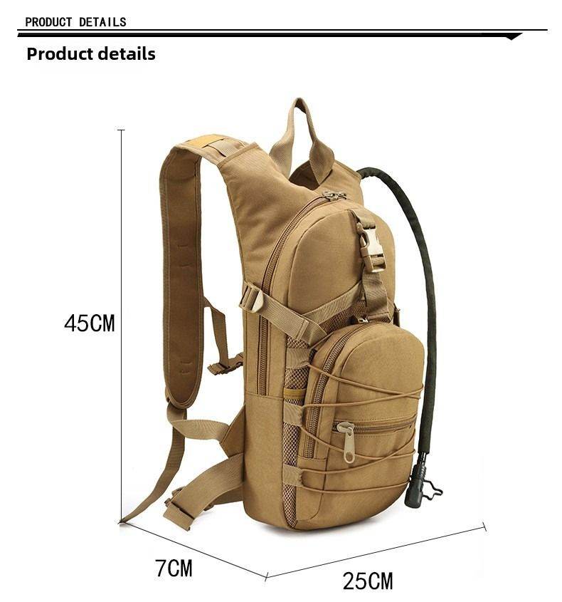 Men’s Tactical Hydration Backpack for Hiking, Trail Riding, and Outdoor Sports