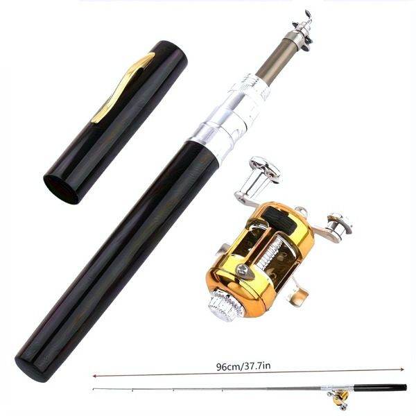 Retractable Mini Pocket Ice Rod – Pen-Style Fishing Pole