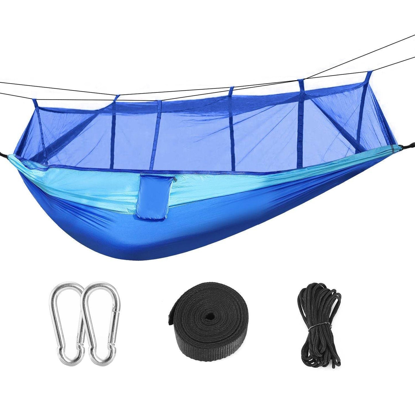 Portable Double Camping Hammock with Mosquito Net
