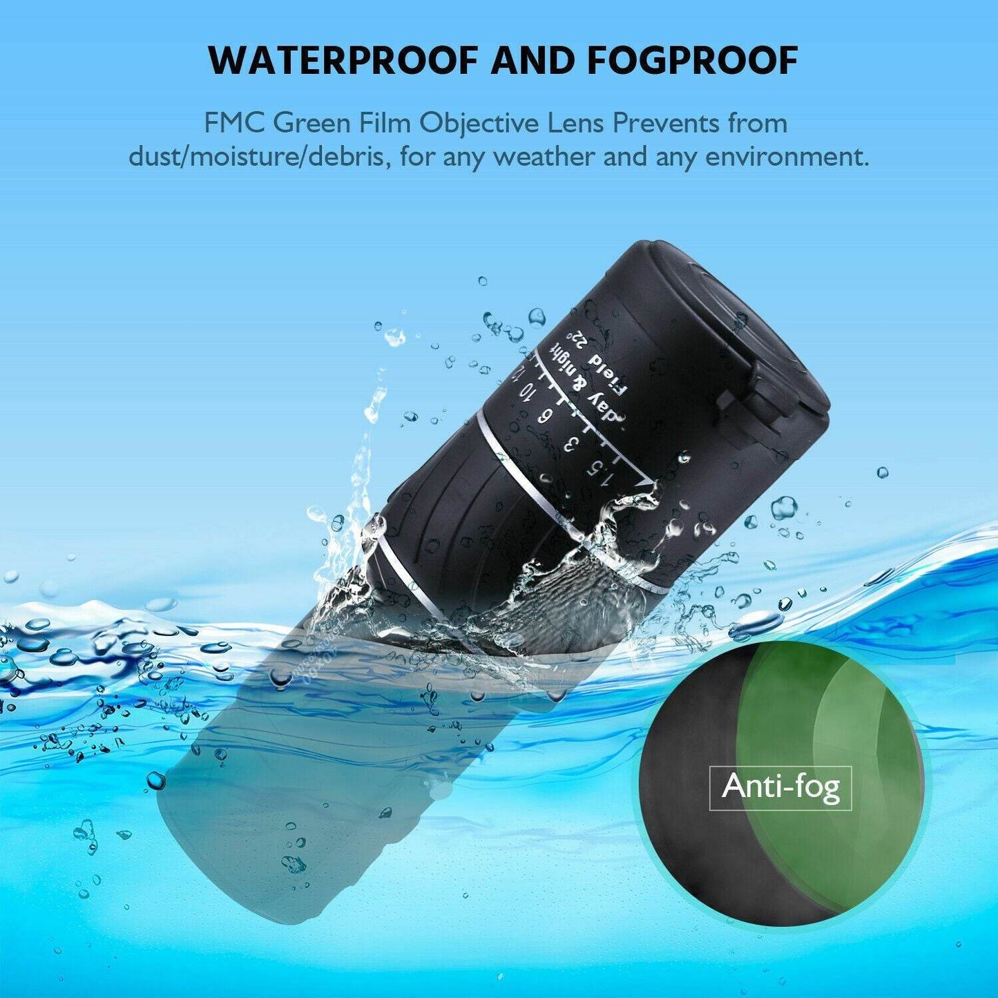 High-Definition 40x60 Monocular Telescope