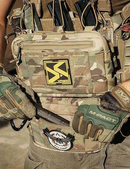 Tactical Chest Rig with Magazine Pouch for Hunting, Airsoft & Outdoor Use