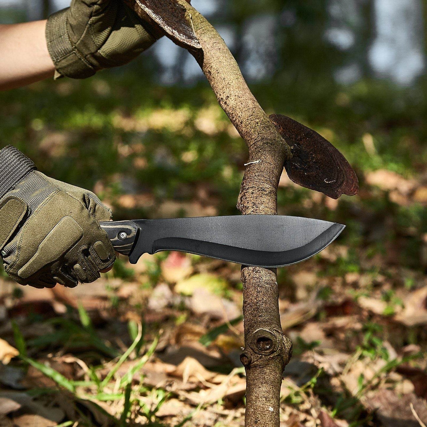 Hunting Knife and Hatchet Axe Combo Set