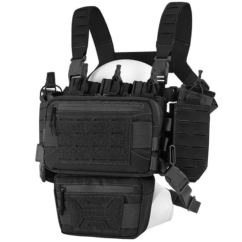 Tactical Chest Rig with Magazine Pouch for Hunting, Airsoft & Outdoor Use