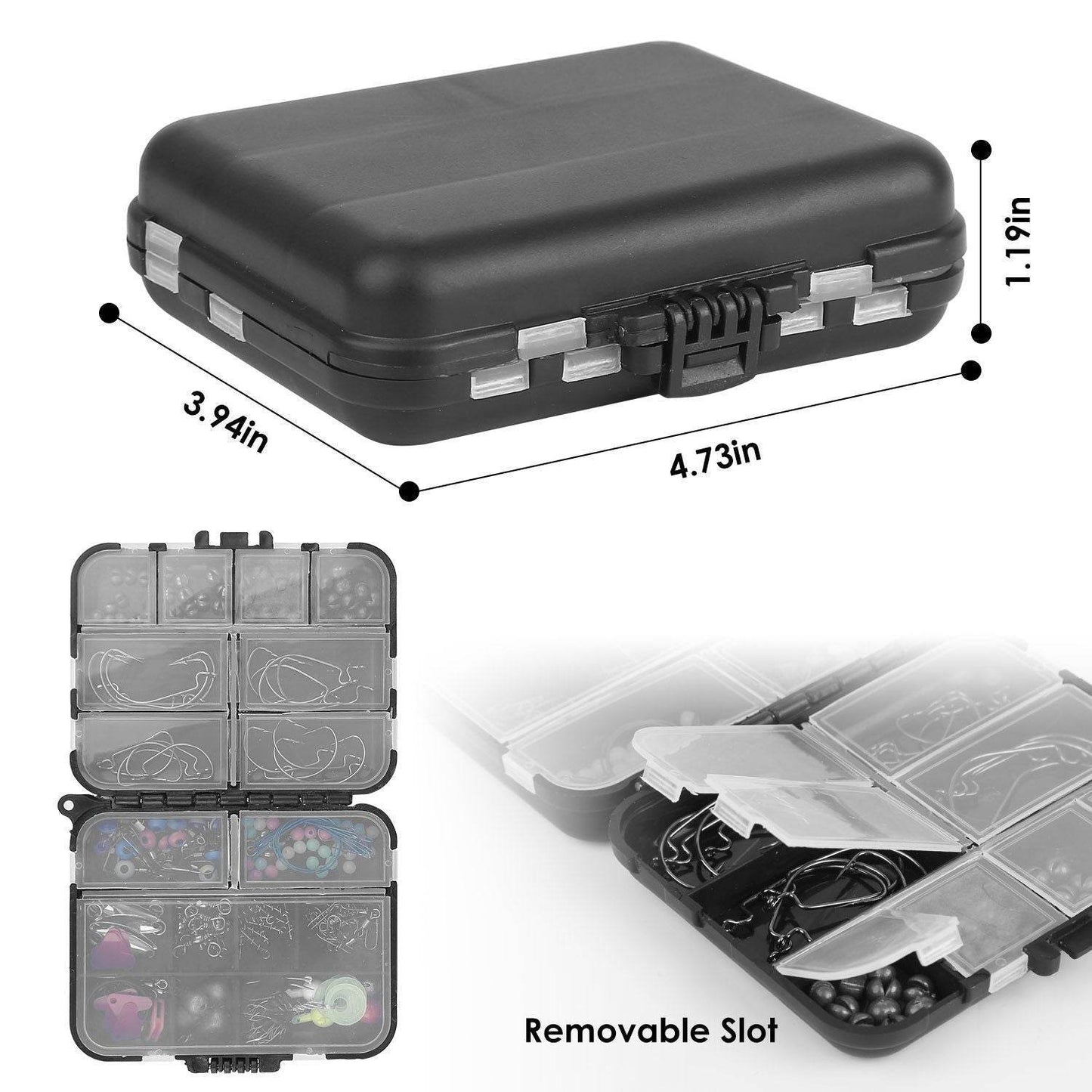 188-Piece Fishing Tackle Kit