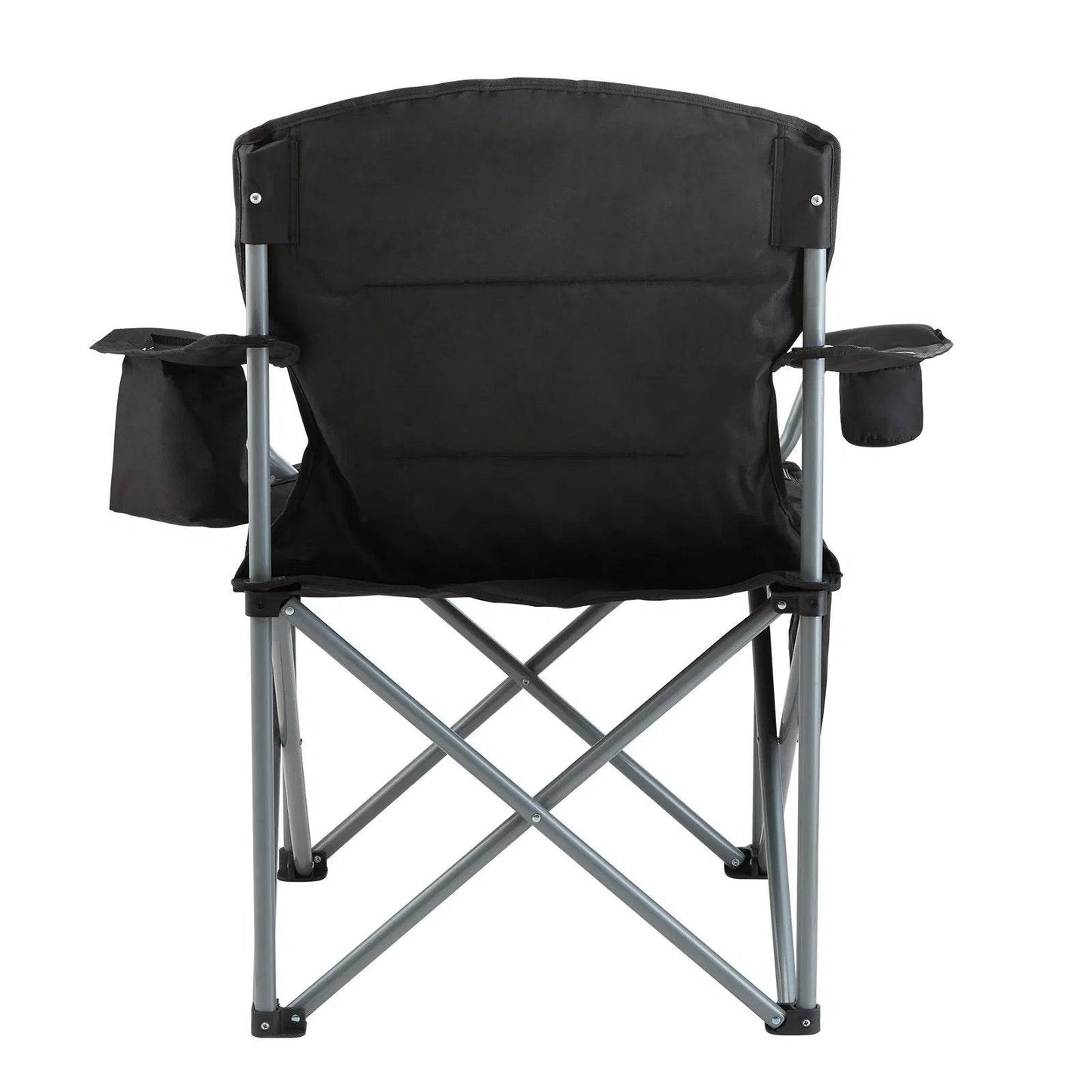 Portable Heavy Duty Outdoor Quad Lumbar Back Padded Arm Chair