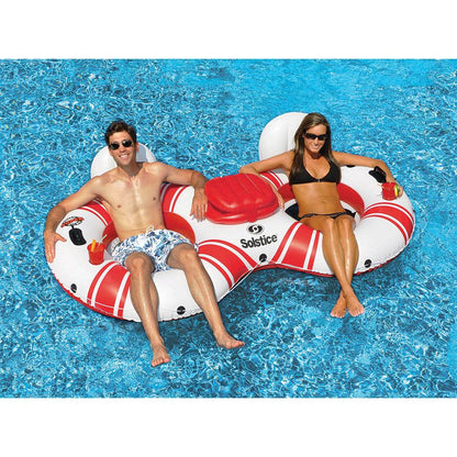 Super Chill 2-Person River Tube with Cooler