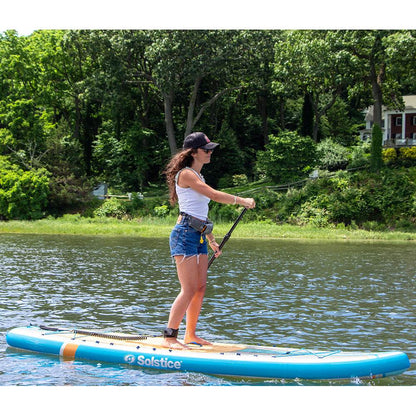Orange 10’6 Rambler Inflatable SUP/Kayak 2-in-1 Kit with Seat & Paddle