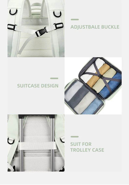 Extendable Travel Backpack With USB