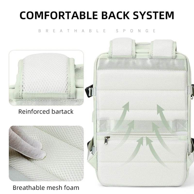 Extendable Travel Backpack With USB