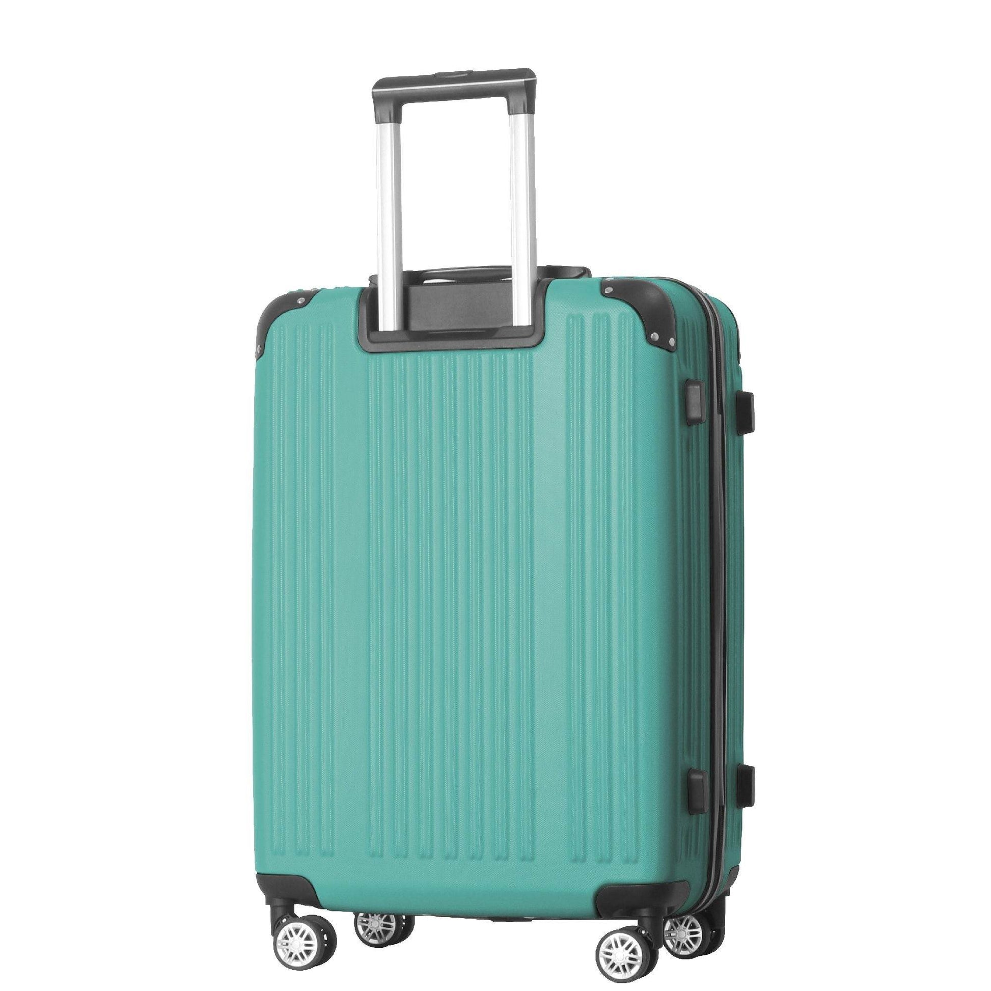 3-Piece Hardside Spinner Luggage Set with TSA Lock & Nested Storage – 20", 24", 28"