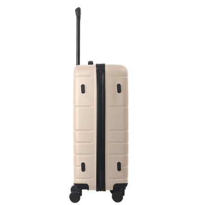 3-Piece Textured ABS Spinner Luggage Set with TSA Lock – Durable Hardshell Travel Set