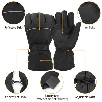 Heated Waterproof Gloves For Outdoor Use