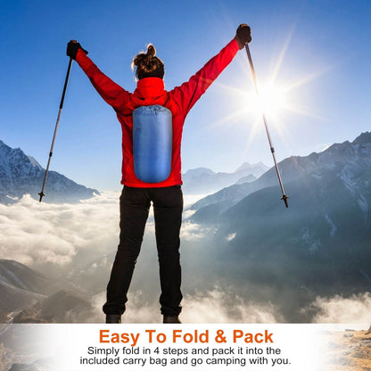 Lightweight Camping Sleeping Bag for Adults & Teens