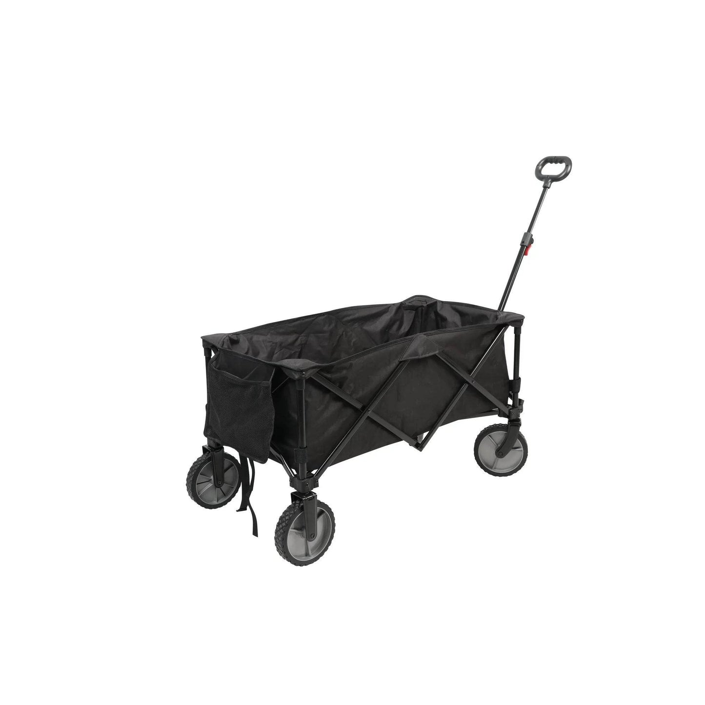 Folding Multipurpose Camp Wagon Cart in Black