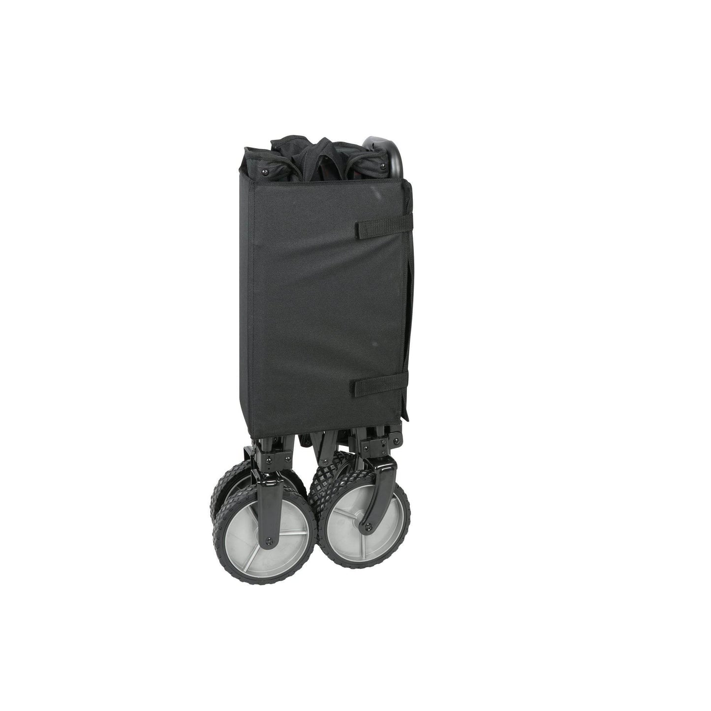 Folding Multipurpose Camp Wagon Cart in Black