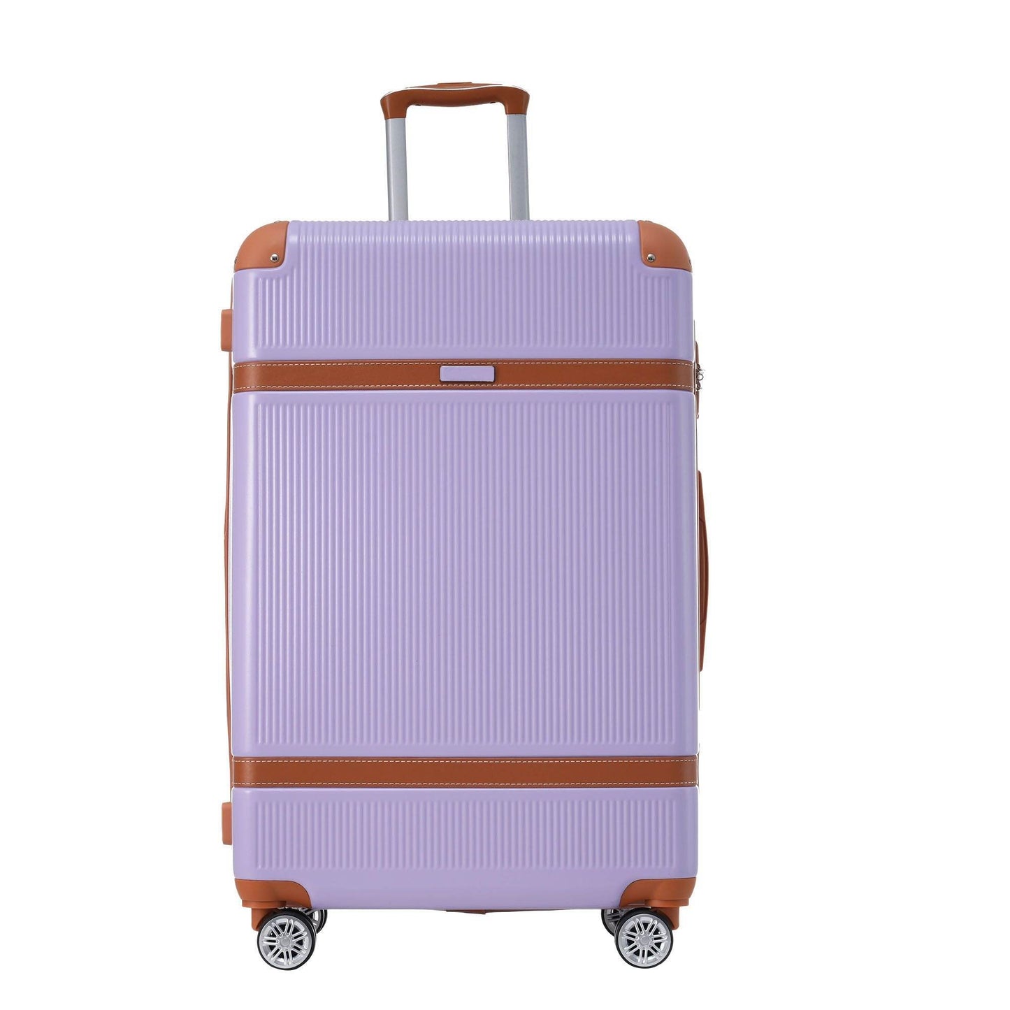 3-Piece ABS Hardside Luggage Set with Spinner Wheels & TSA Lock – 20", 24", 28" Sizes